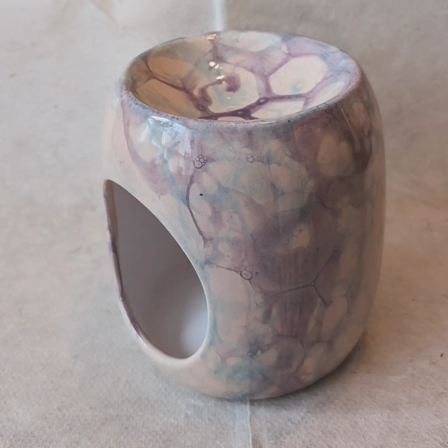 Marbled Wax Burner