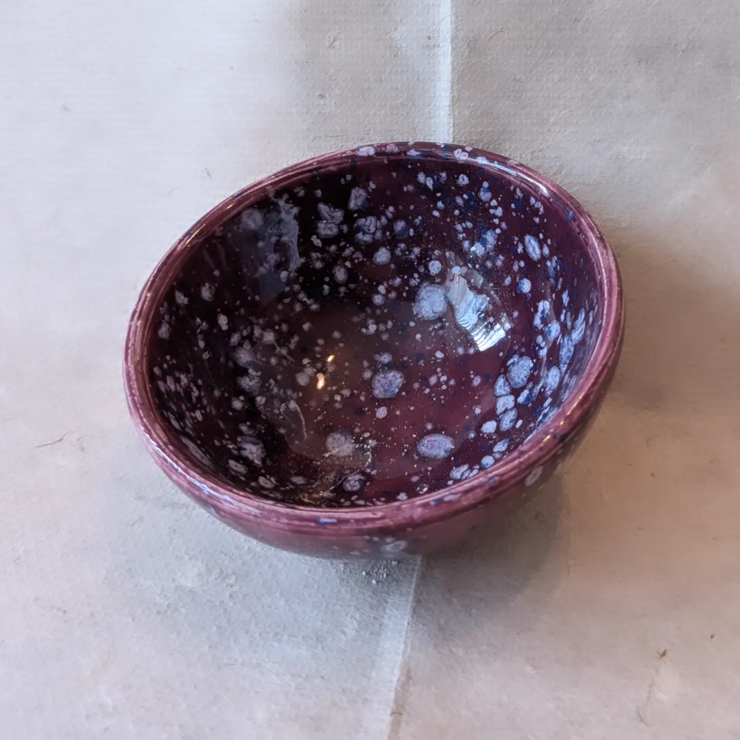 Plum Speckle Bowl